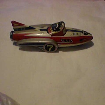 TIN ROCKET RACER 