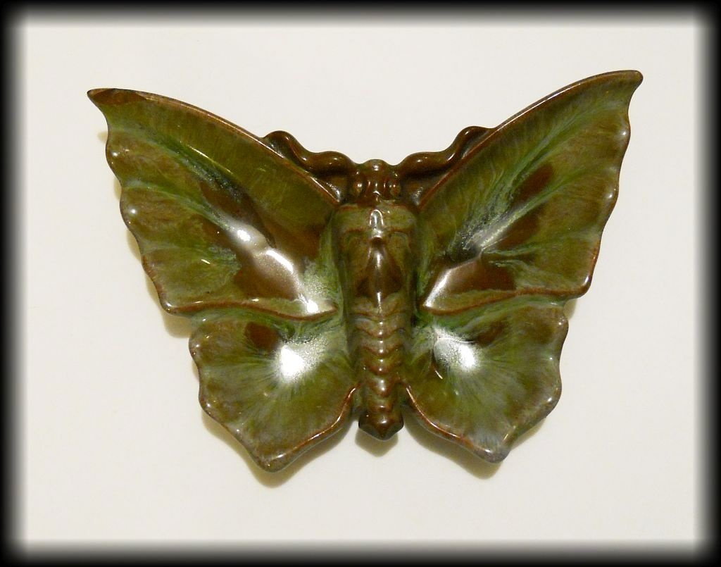 Vintage Ceramic Ashtray ButterFly Collectors Weekly