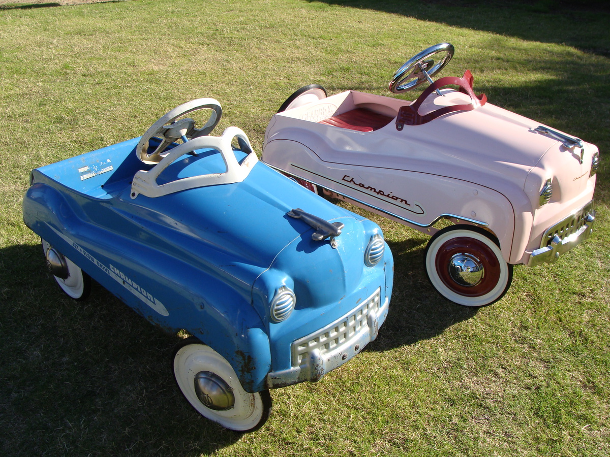 1951 Murray Dipside Champion Jet Flow Drive Pedal Car Survivor