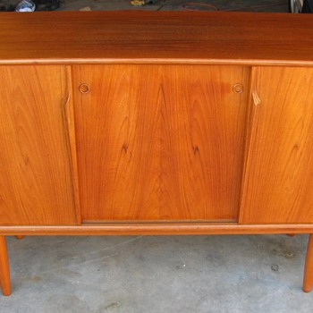 Danish Modern Teak Crededenza/Sideboard by Axel Christensen for ACO Mobler