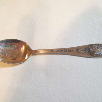 Missouri State Seal Sterling Silver Spoon Antique