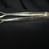 C.1940S-1950S  MARSHALL FIELD & CO ICE CUBE TONGS SILVERPLATED