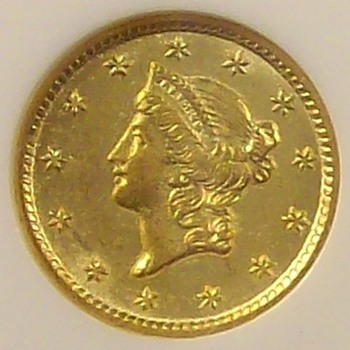 United States Gold Dollars Type-1 & Type-3 - US Coins
