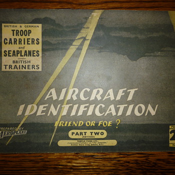WWII Aircraft Identification book (part two) - Military and Wartime