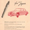 1958 Jaguar & Koni Shock Absorbers Advertisement