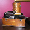 Edison Red Banner suit case home phonograph C 1898