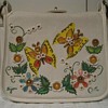Vintage Enid Collins handbag. Butterflies