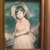 Nice Old Print Of A young Lady!