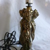 ANTIQUE METAL LAMP