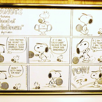 Repost New Info.  Charles Schulz Sunday Comic 1977 - Comic Books