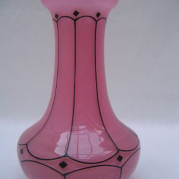 Czechoslovakia - enamil pieces #3 Victorian - Art Glass