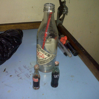 Small Coke bottles - Coca-Cola