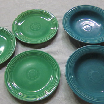 Vintage Fiesta Bowls & Plates