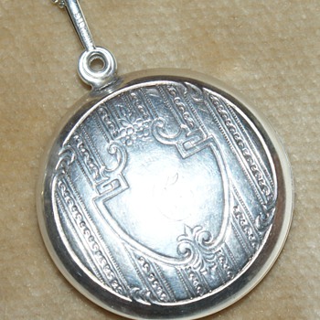Sterling Silver Pendant and Mirror - Fine Jewelry