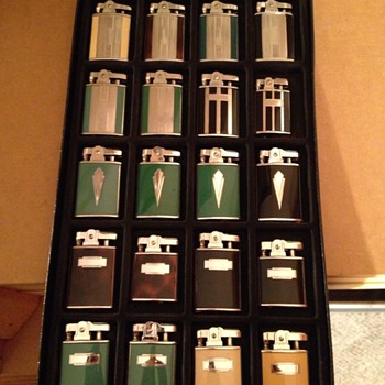 Colored Ronson Lighters