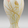 Steuben Alabaster with Gold Aurene Leaf and Vine