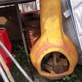What is this? Fire pit thing - Art Pottery
