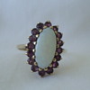 Opal & Ruby Ring