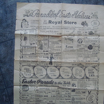 some more old papers  - Advertising