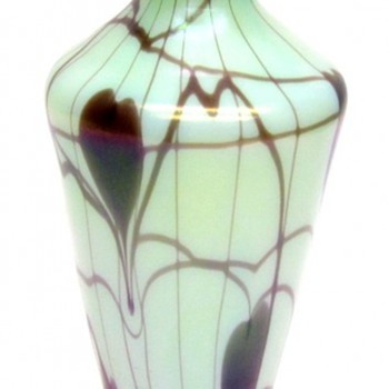 Rare Fenton Off Hand Vase c. 1925