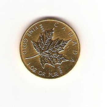 $50 Gold Canadian Coin
