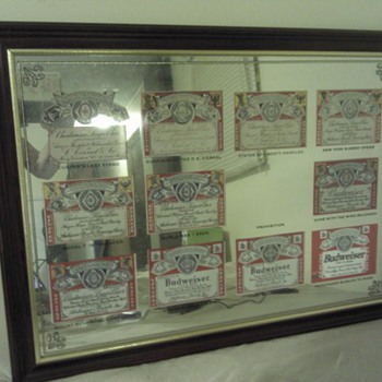 Budweiser mirror