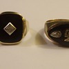 Vintage "Black Onyx" Rings from the 1950's