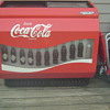 Our Vintage Coca Cola Cooler