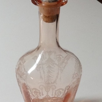 Cambridge Glass Decanter - "Cleo"