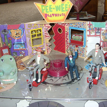 vintage pee wee herman playhouse