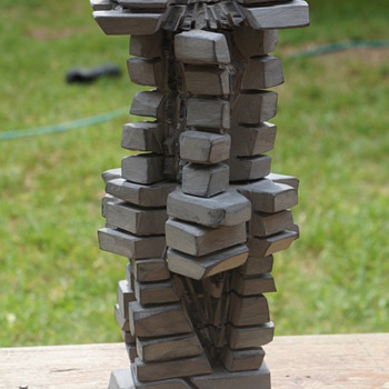 Mexican Sculptor 15" Sculpture Modern