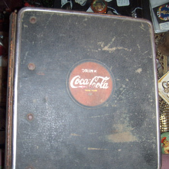 coca-cola salesmen note book