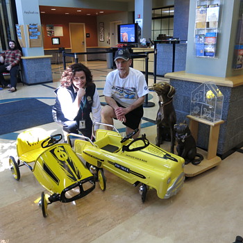 Examples of some of the 35 Pedal - Toys