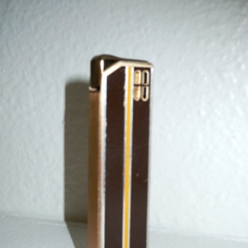 Colibri Vintage/Deco Style Lighter - 1970s - Tobacciana