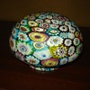 Art Deco Baccarat glass lamp shade globe from the 1800's
