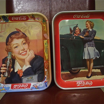 Coca Cola Serving Trays