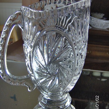 Crystal Pitcher - Glassware