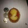 Cameo Broch and Locket 
