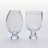 2 vases: Elsa Söderberg's for Hovmantorp and Sven Palmqvist's for Orrefors
