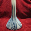 Pearlescent Irridescent Art Glass Stick Vase