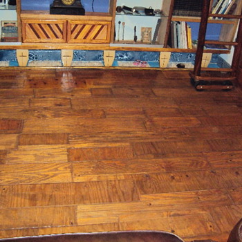 Custom Living room floor in our home