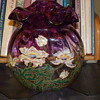 Giant Mont Joye/St Denis/Legras  "Jardiniere Thais" 2800 decor Anemones  email violetinne
