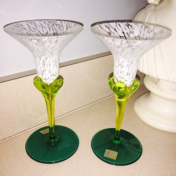 Mikasa glass set - Art Glass
