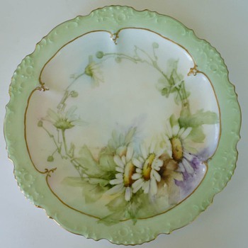 Pretty Little Unidentified Handpainted Floral Plate