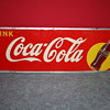 coca cola tin sign