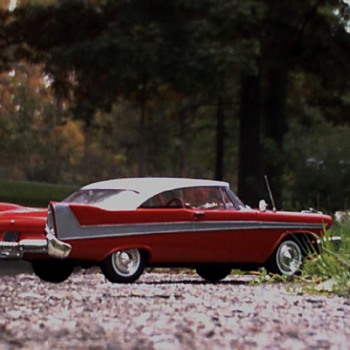 1958 Christine Plymouth - Model Cars