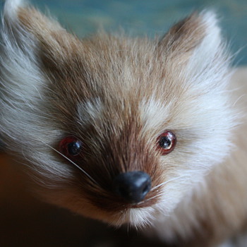 Fur Fox Figurine - Animals