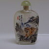 Very Old Japanese Snuff Bottle, Tiger in the Mountains!!