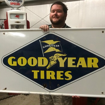 GoodYear tires sign 1948 - Signs