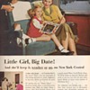 1952 - New York Central Railroad Advertisement